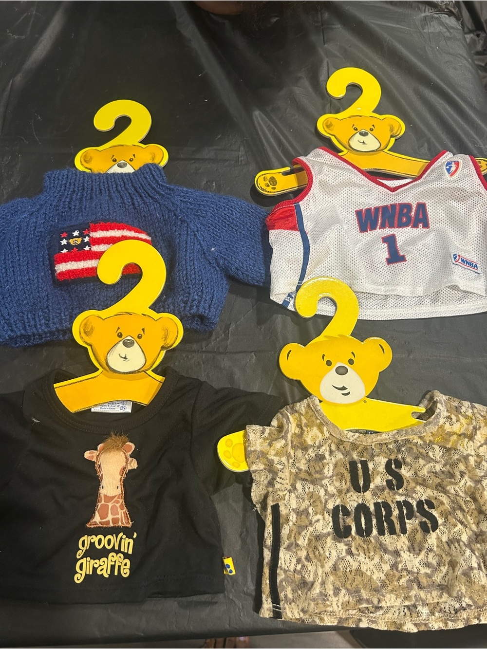 Build A Bear  lot of 4 Tops